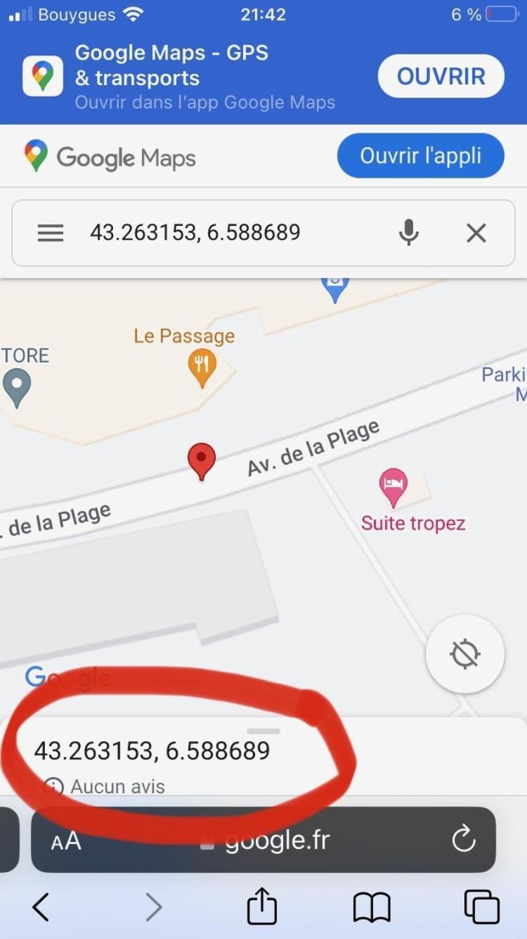 Le Sud Plage Et Piscine Gassin Kültér fotó
