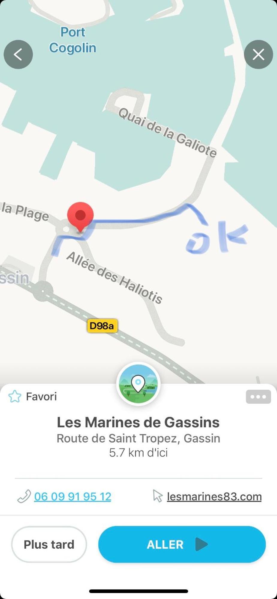 Le Sud Plage Et Piscine Gassin Kültér fotó