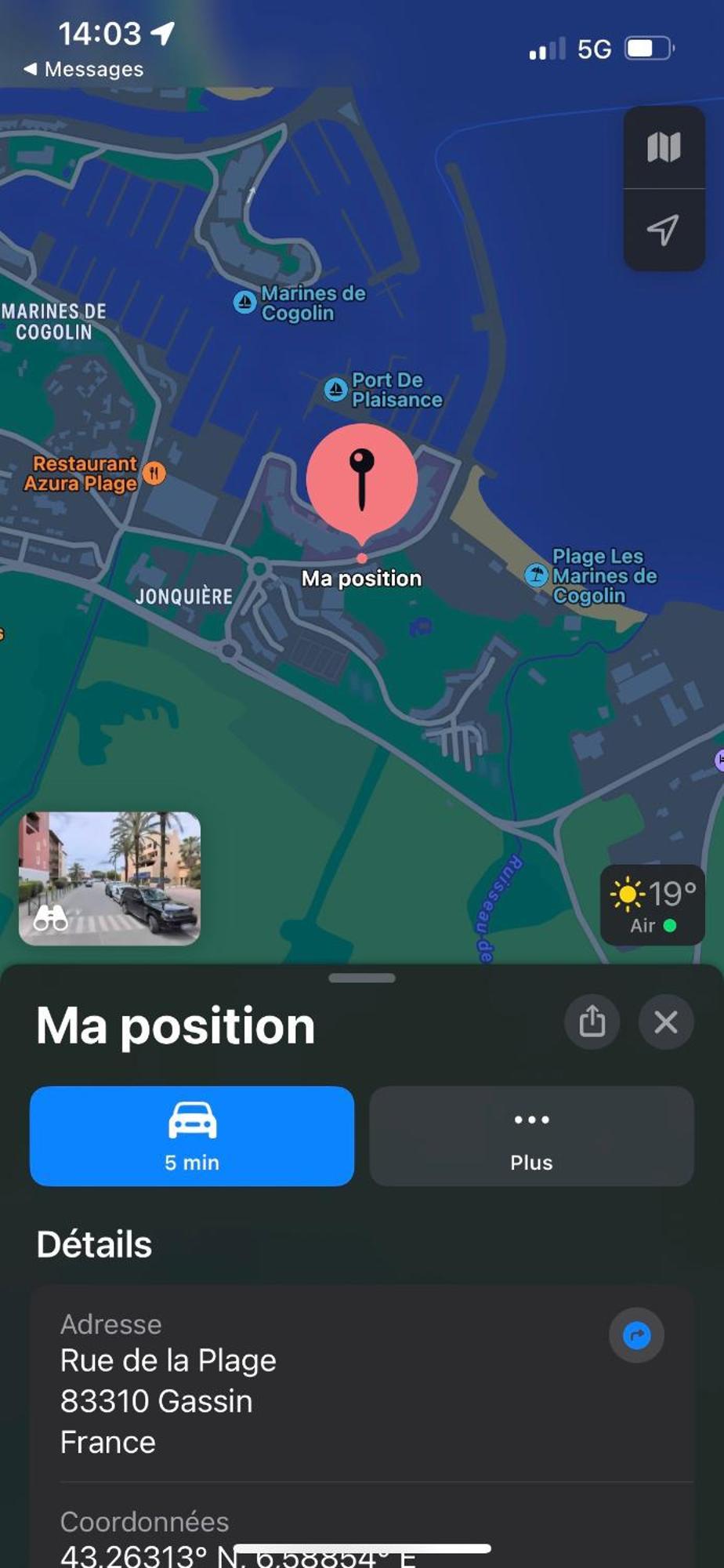 Le Sud Plage Et Piscine Gassin Kültér fotó